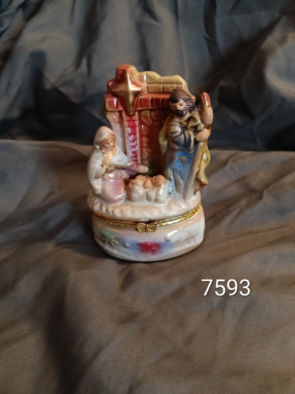 Nativity Trinket Box